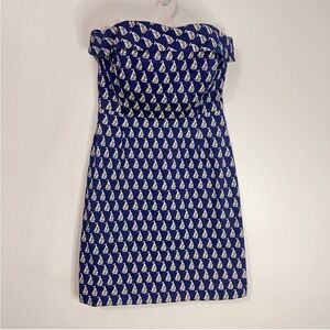Vineyard Vines Sailboat Print Mini Dress
Women's Sz 2